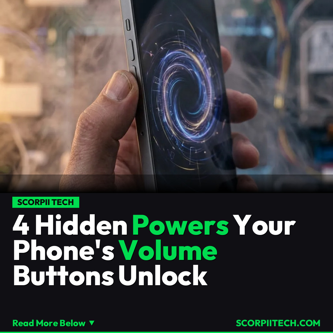 4 Hidden Powers Your Phone's Volume Buttons Unlock