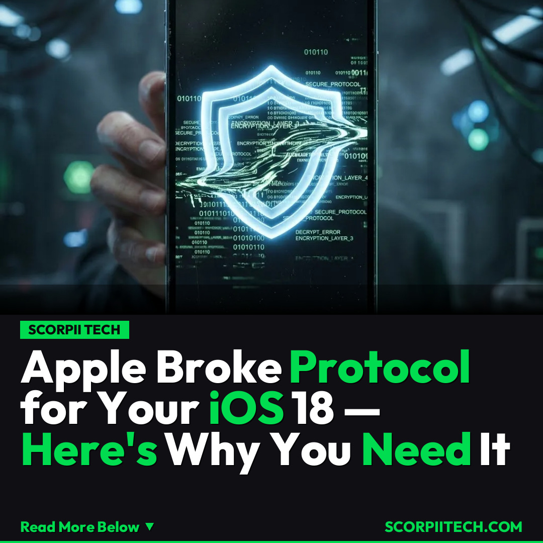 Apple Broke Protocol for Your iOS 18 — Here's Why You Need It
