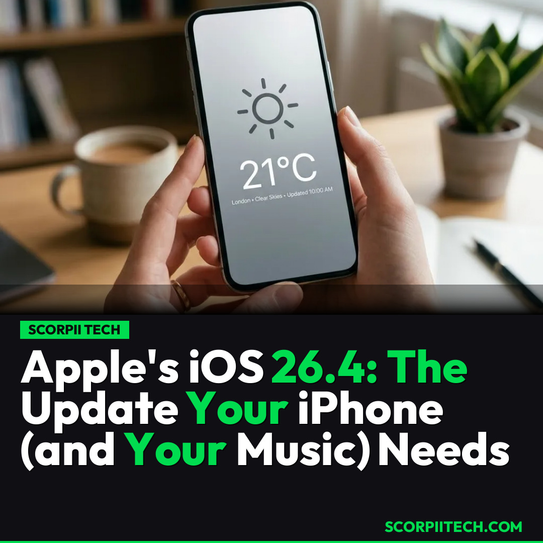 Apple's iOS 26.4: The Update Your iPhone (and Your Music) Needs