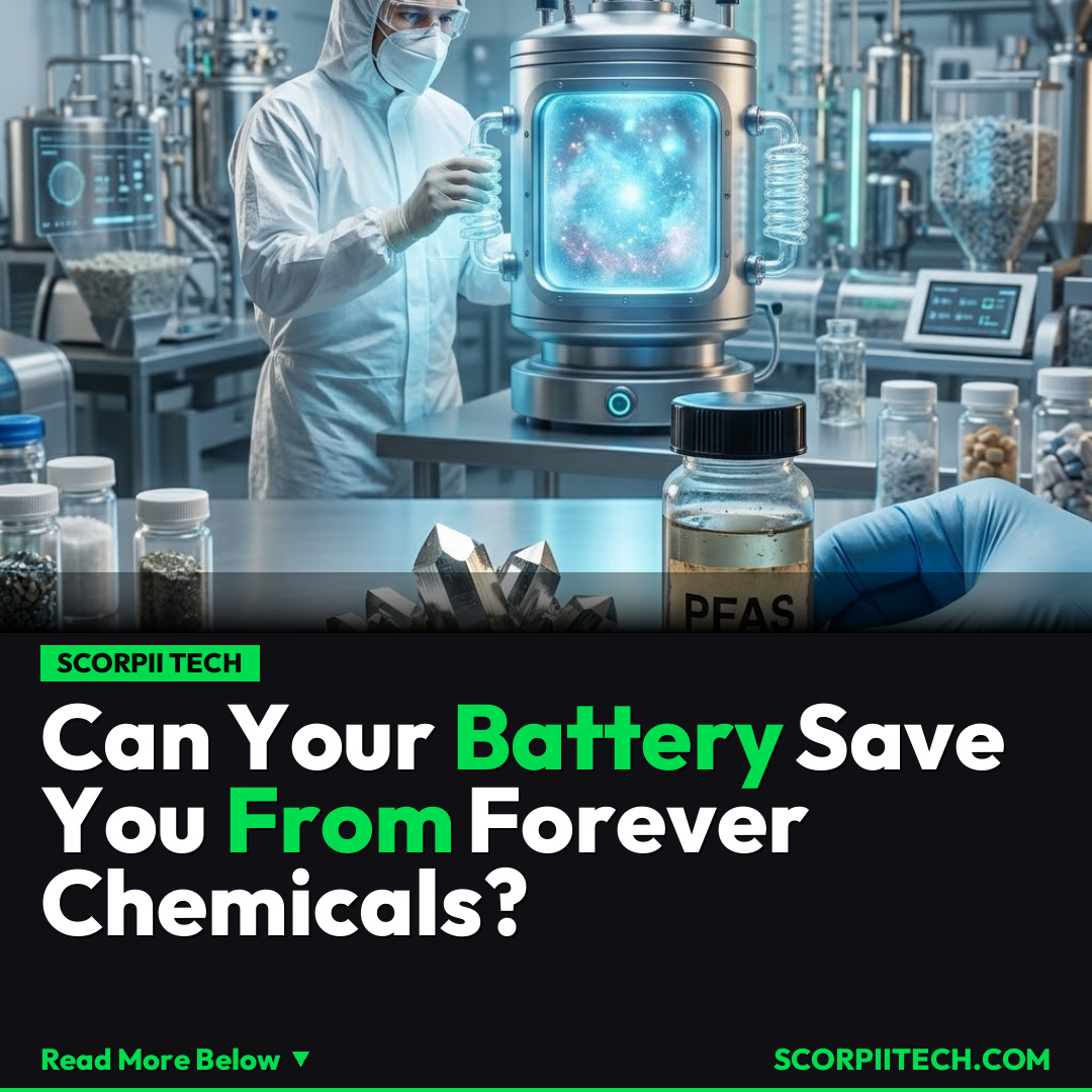 Can Your Battery Save You From Forever Chemicals?