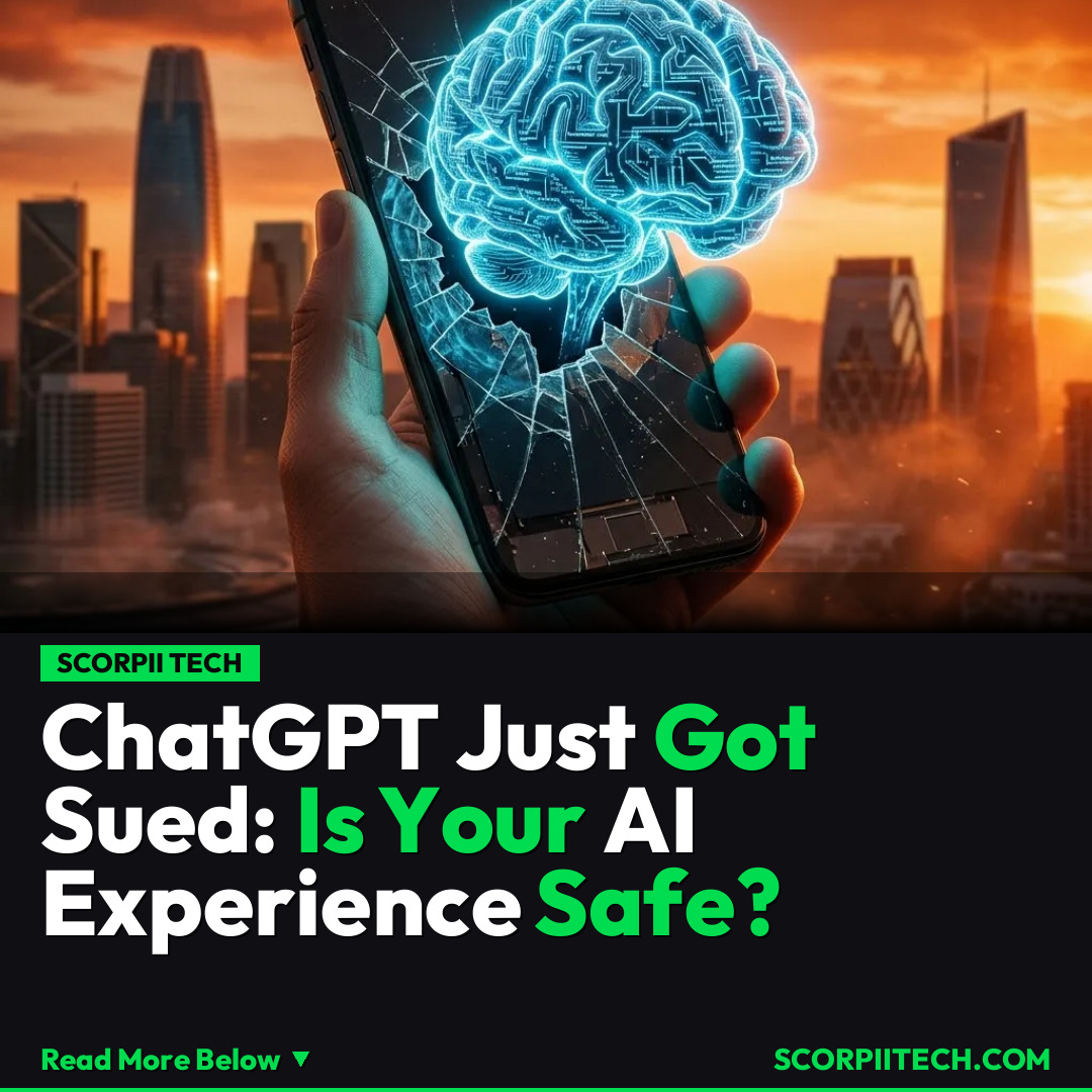 ChatGPT Just Got Sued: Is Your AI Experience Safe?