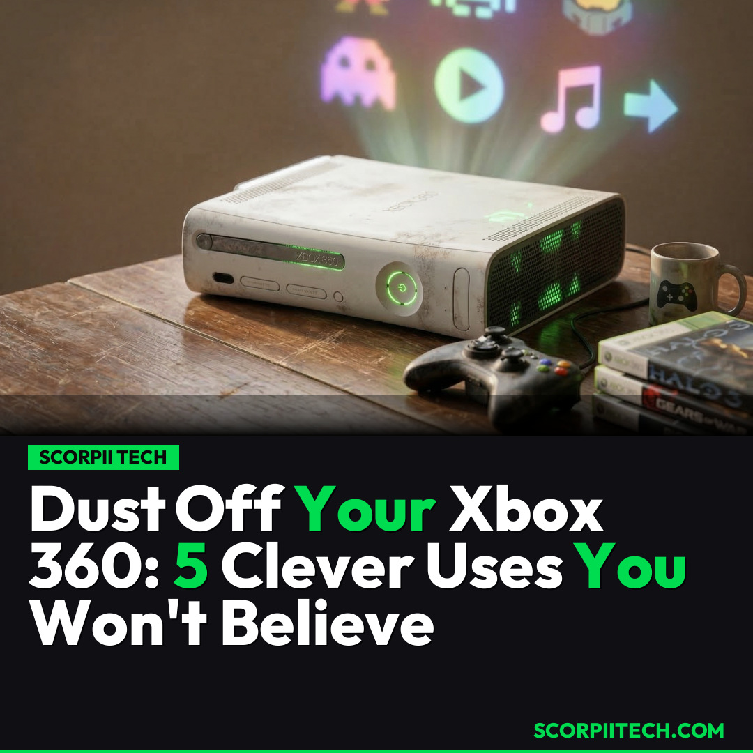 Dust Off Your Xbox 360: 5 Clever Uses You Won't Believe