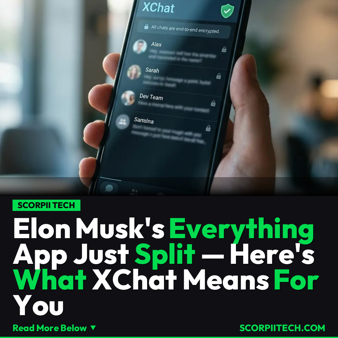 Elon Musk's Everything App Just Split — Here's What XChat Means For You