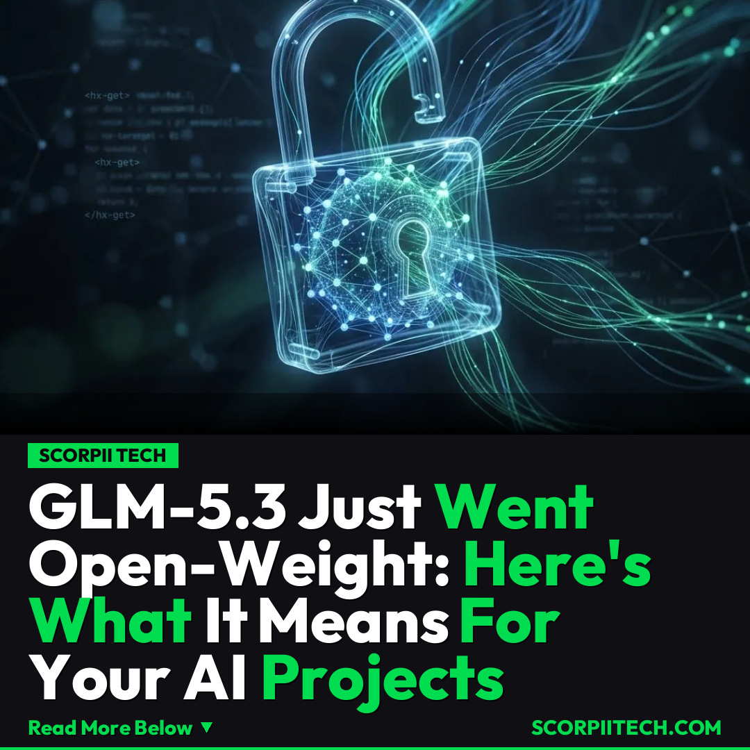 GLM-5.3 Just Went Open-Weight: Here's What It Means For Your AI Projects