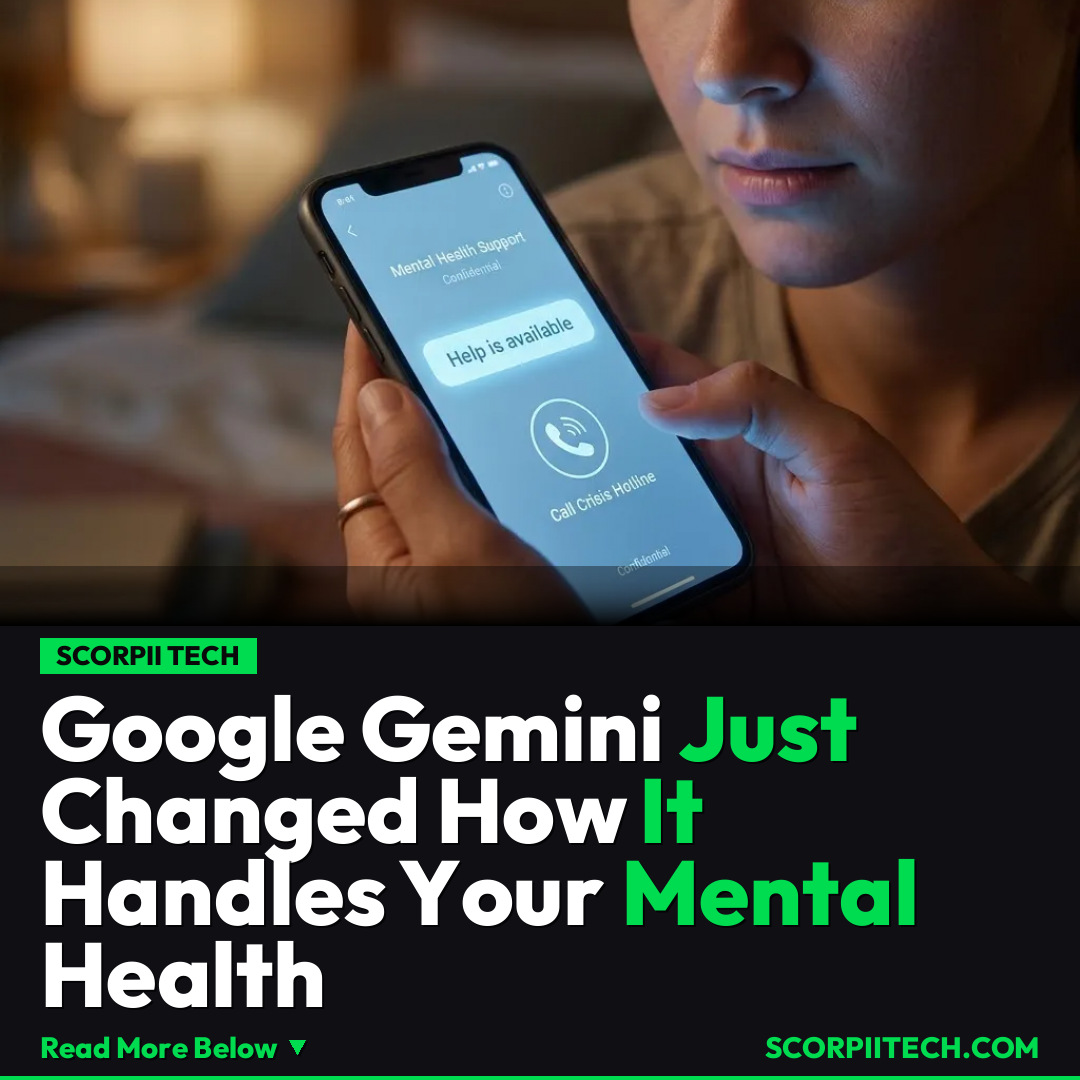 Google Gemini Just Changed How It Handles Your Mental Health