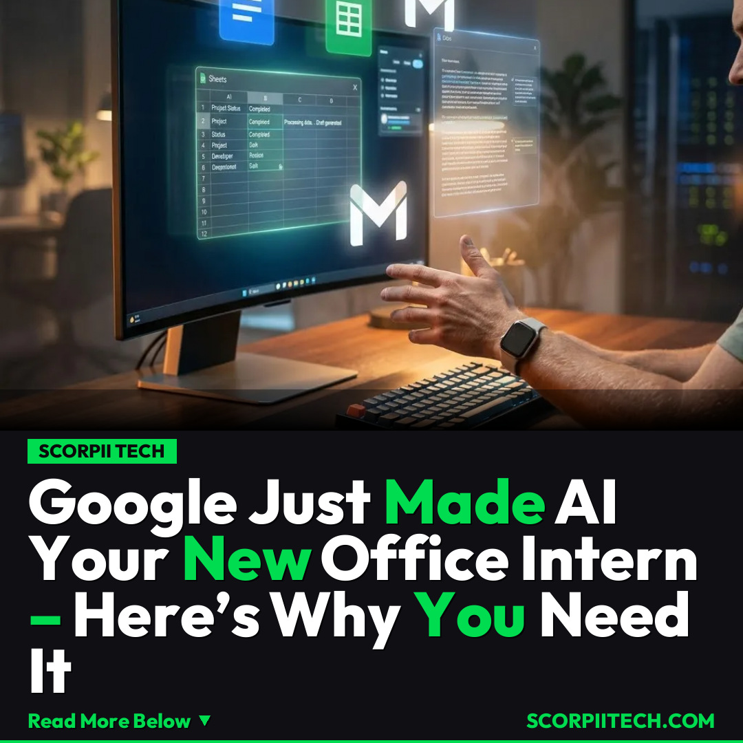 Google Just Made AI Your New Office Intern – Here’s Why You Need It
