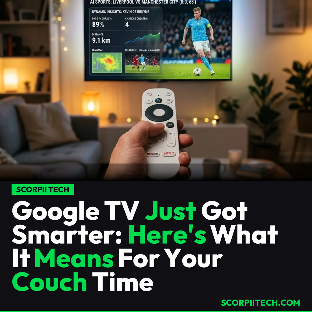 Google TV Just Got Smarter: Here's What It Means For Your Couch Time