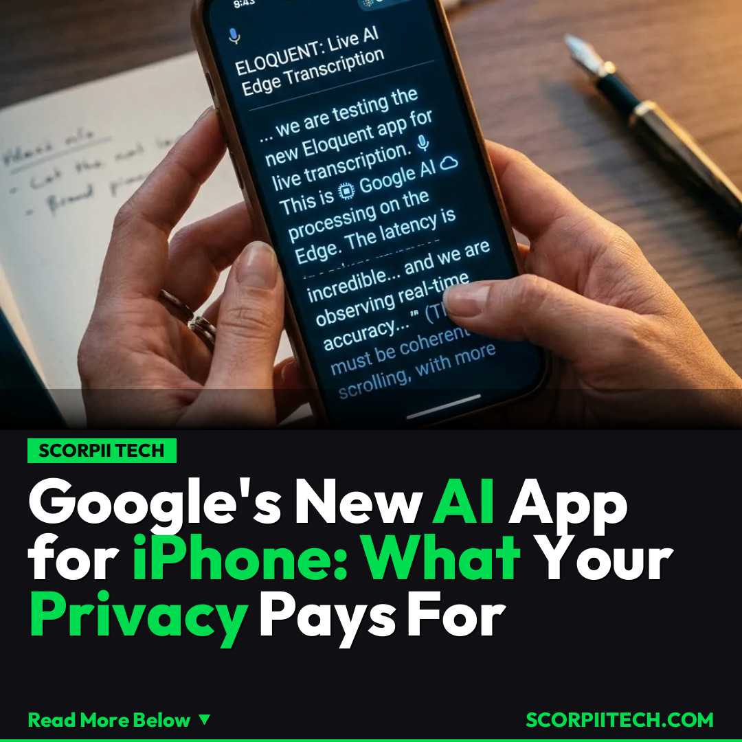 Google's New AI App for iPhone: What Your Privacy Pays For