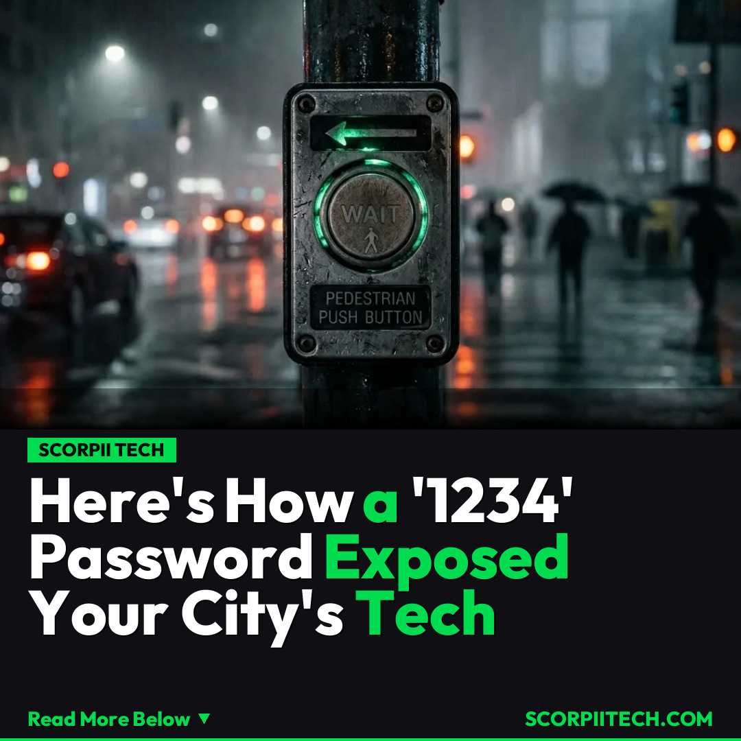 Here's How a '1234' Password Exposed Your City's Tech