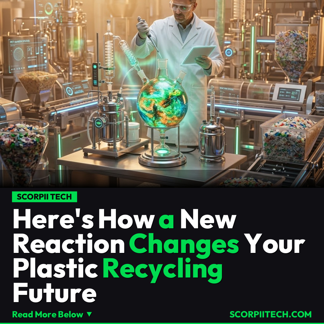 Here's How a New Reaction Changes Your Plastic Recycling Future