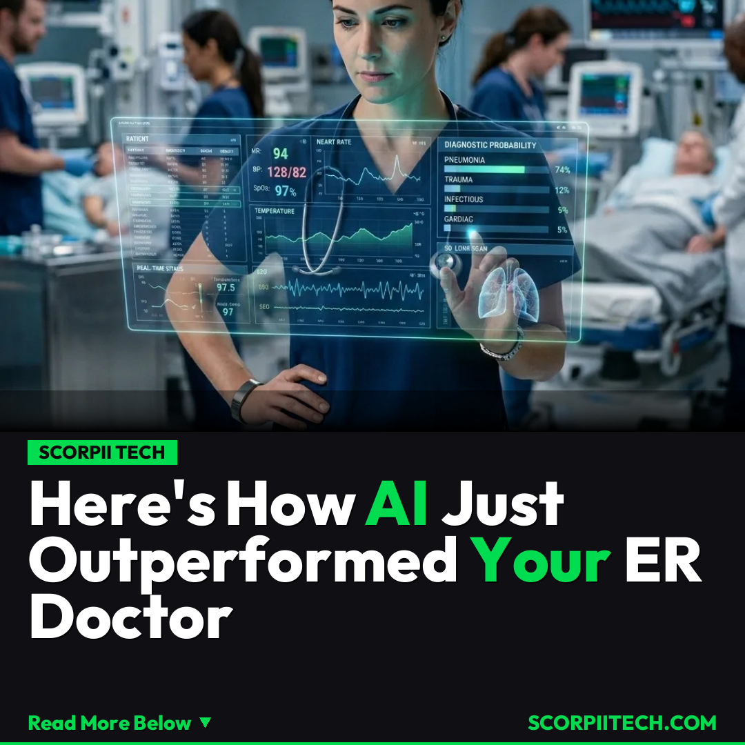 Here's How AI Just Outperformed Your ER Doctor
