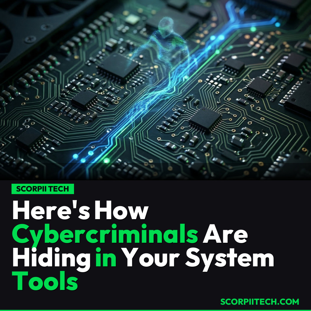 Here's How Cybercriminals Are Hiding in Your System Tools