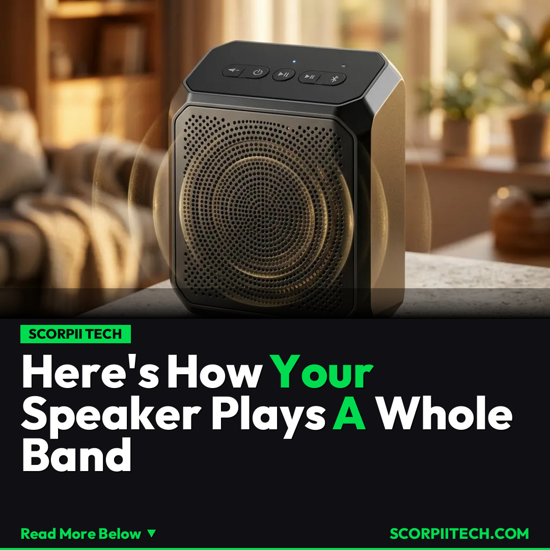 Here's How Your Speaker Plays A Whole Band