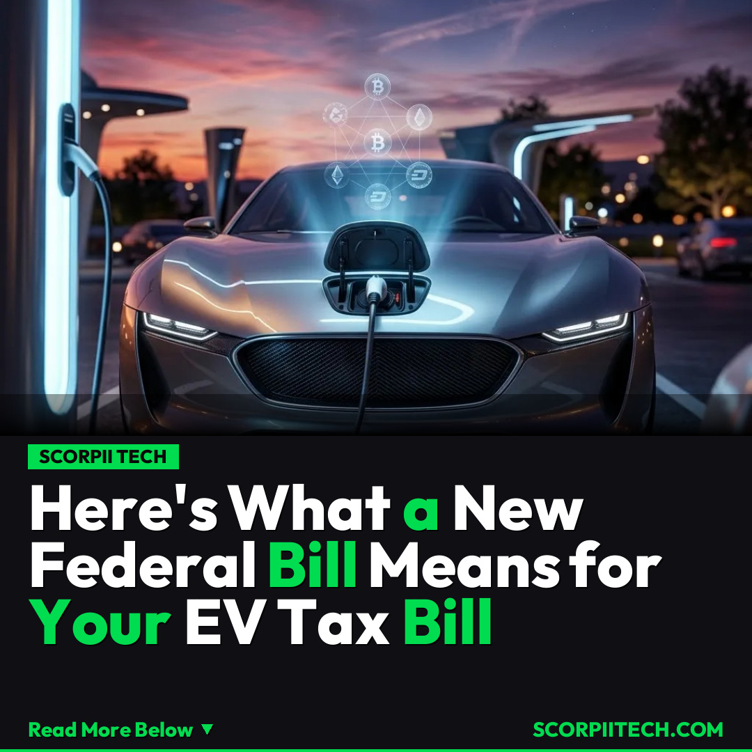 Here's What a New Federal Bill Means for Your EV Tax Bill