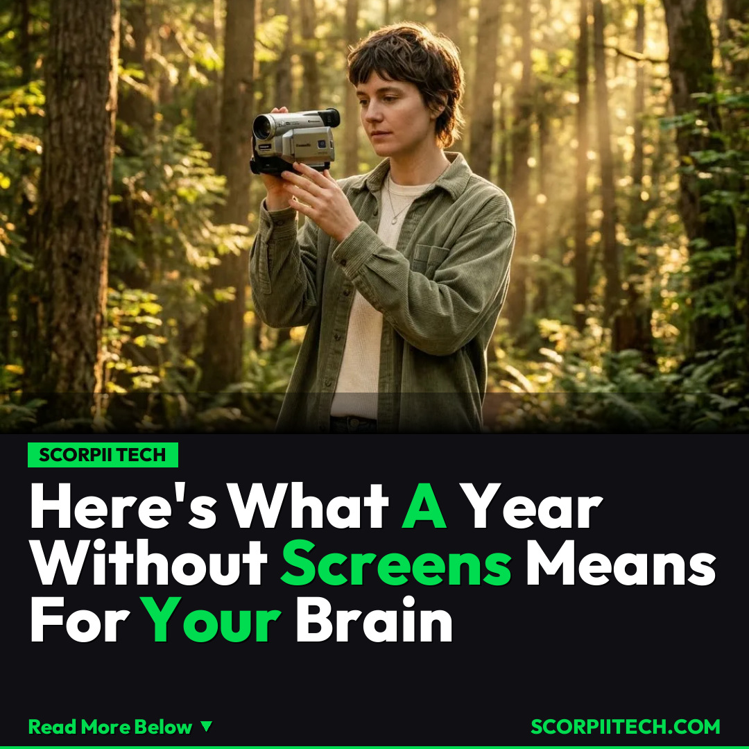 Here's What A Year Without Screens Means For Your Brain