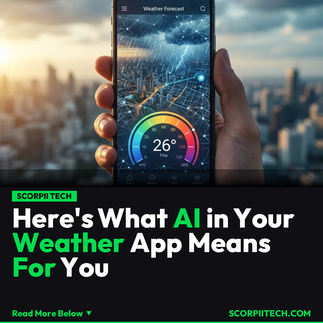 Here's What AI in Your Weather App Means For You