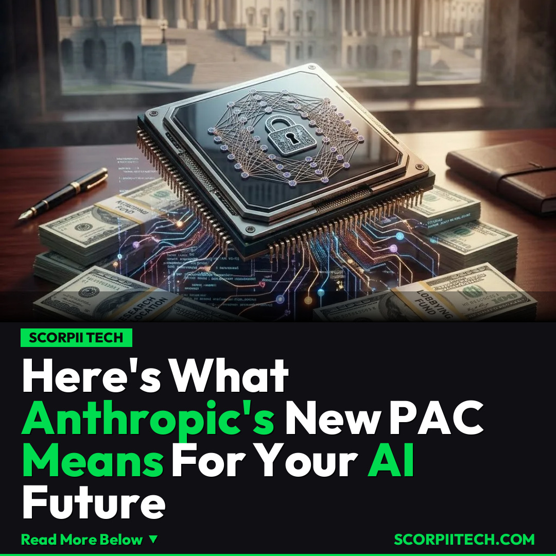 Here's What Anthropic's New PAC Means For Your AI Future