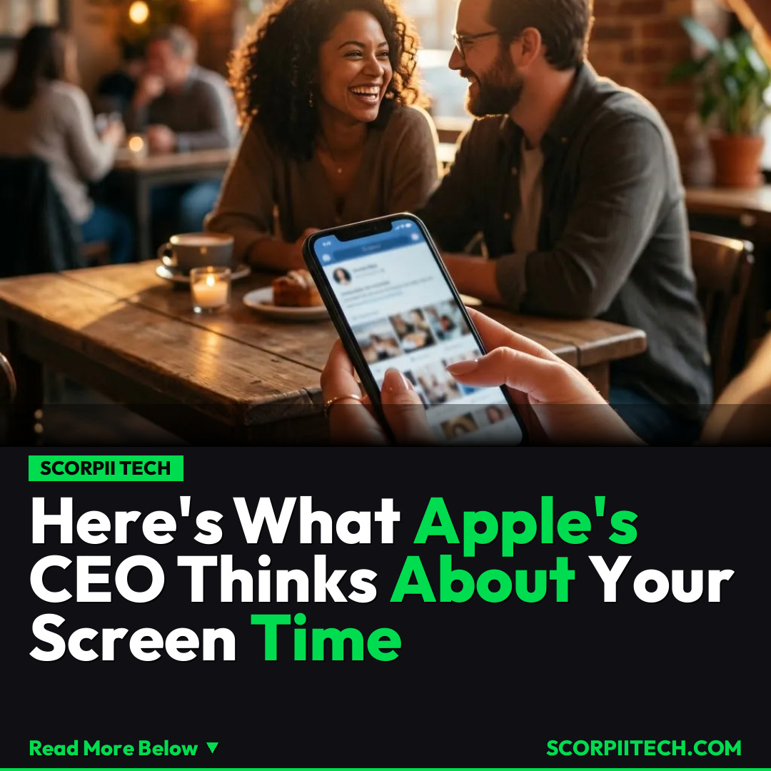 Here's What Apple's CEO Thinks About Your Screen Time