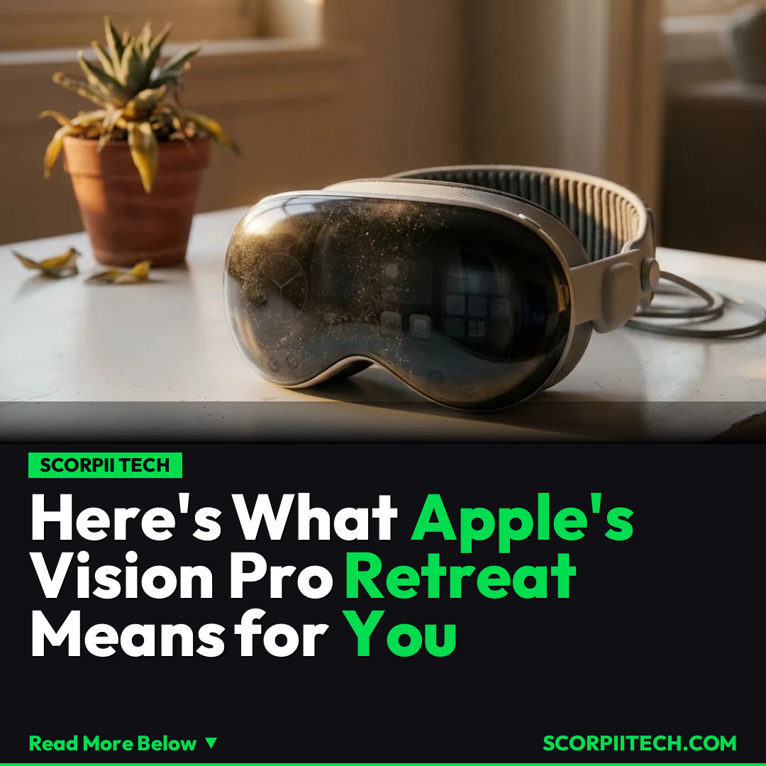 Here's What Apple's Vision Pro Retreat Means for You