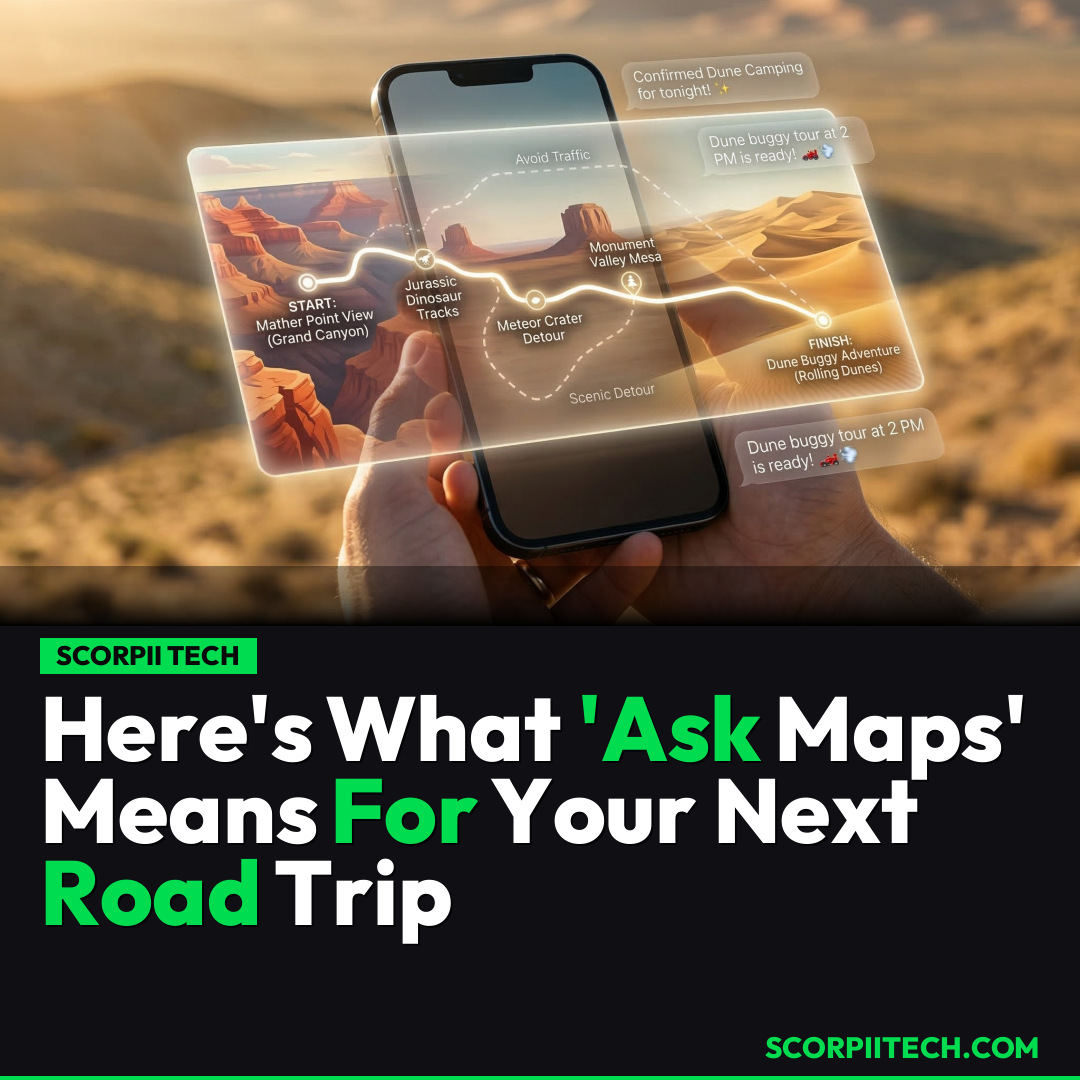 Here's What 'Ask Maps' Means For Your Next Road Trip
