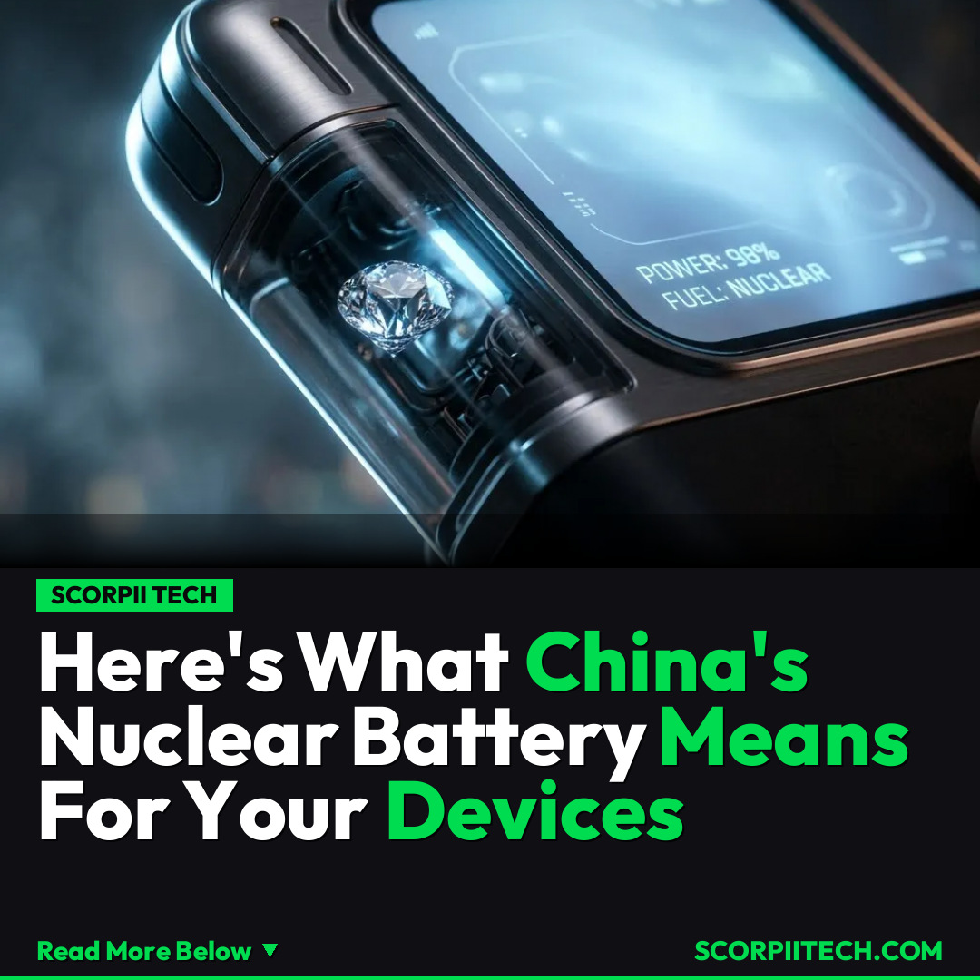 Here's What China's Nuclear Battery Means For Your Devices