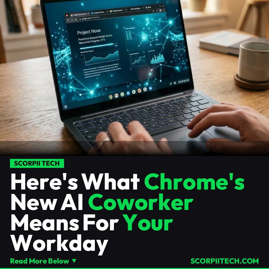 Here's What Chrome's New AI Coworker Means For Your Workday