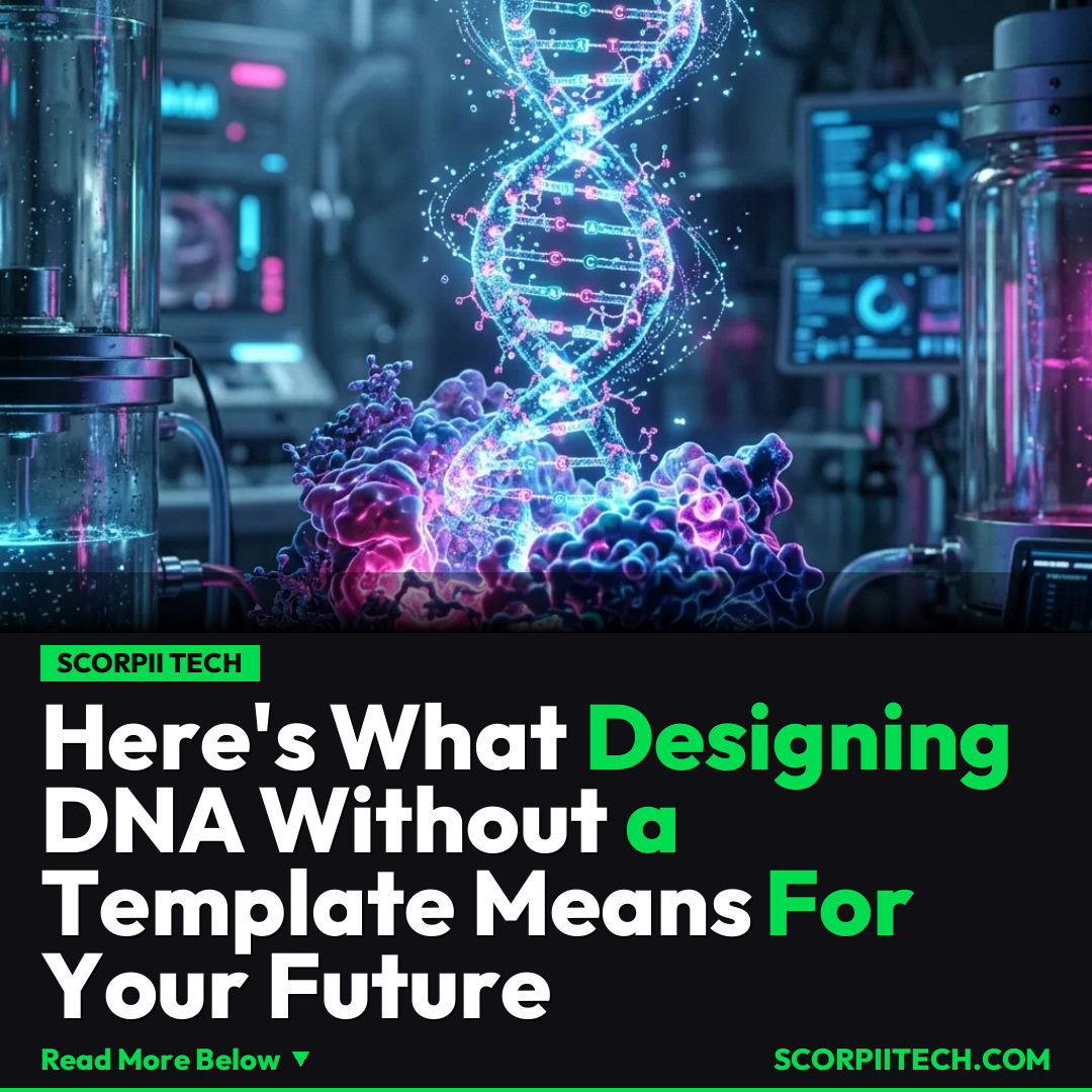 Here's What Designing DNA Without a Template Means For Your Future