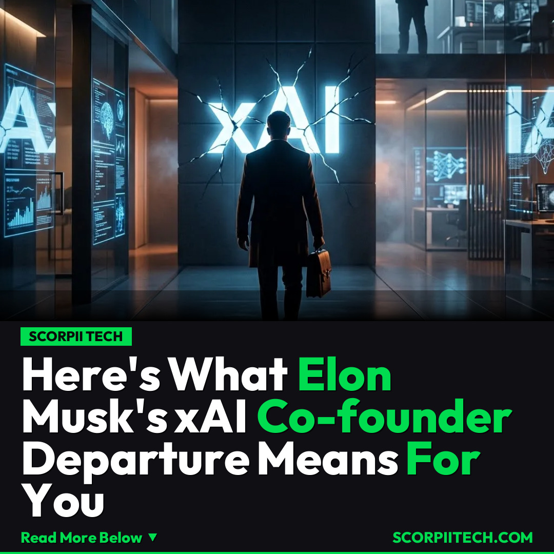 Here's What Elon Musk's xAI Co-founder Departure Means For You
