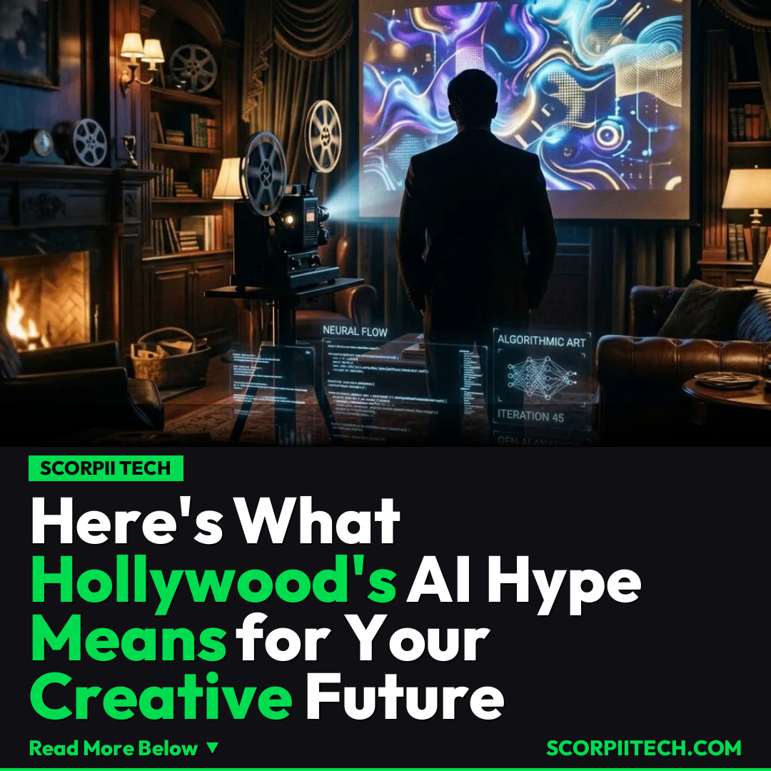 Here's What Hollywood's AI Hype Means for Your Creative Future