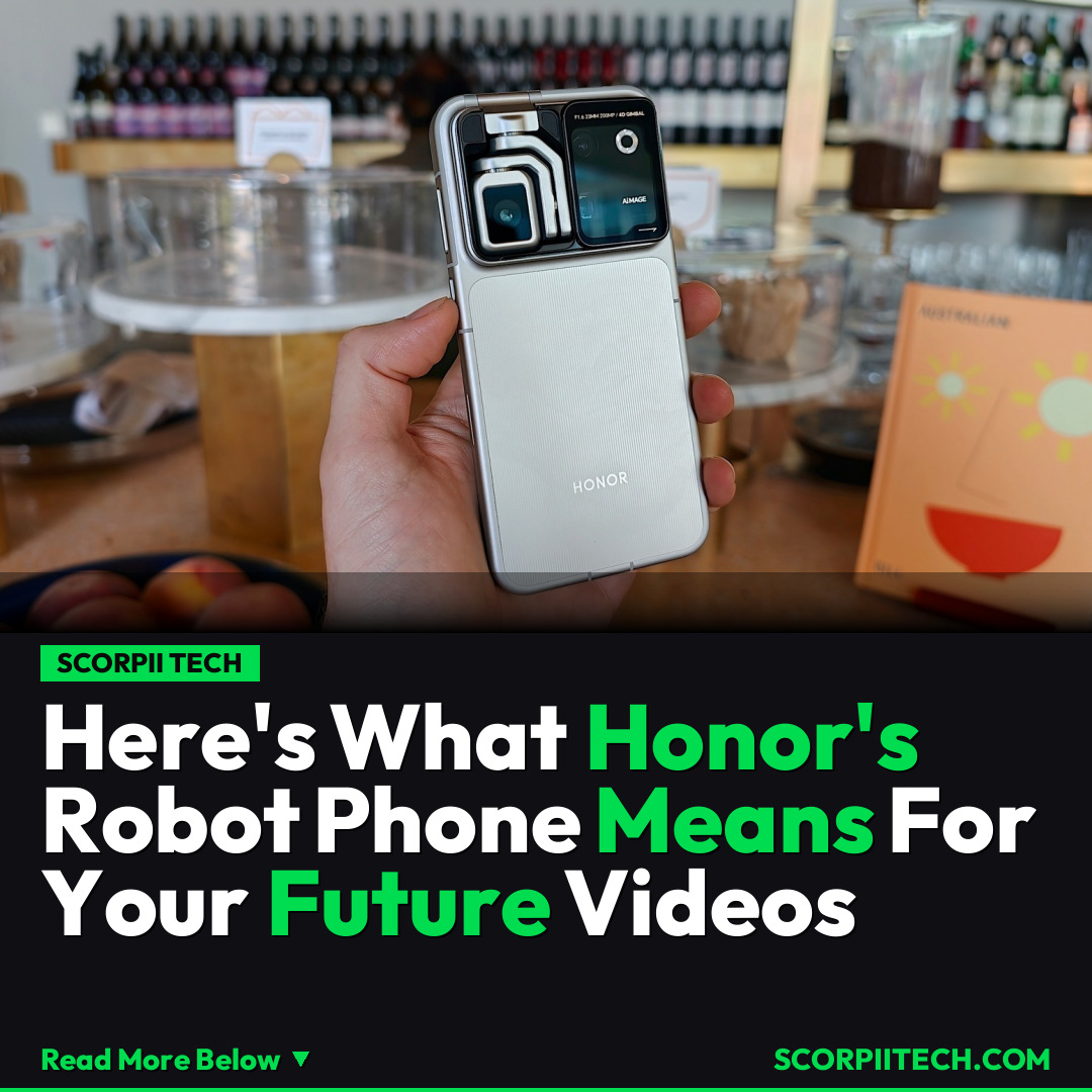 Here's What Honor's Robot Phone Means For Your Future Videos