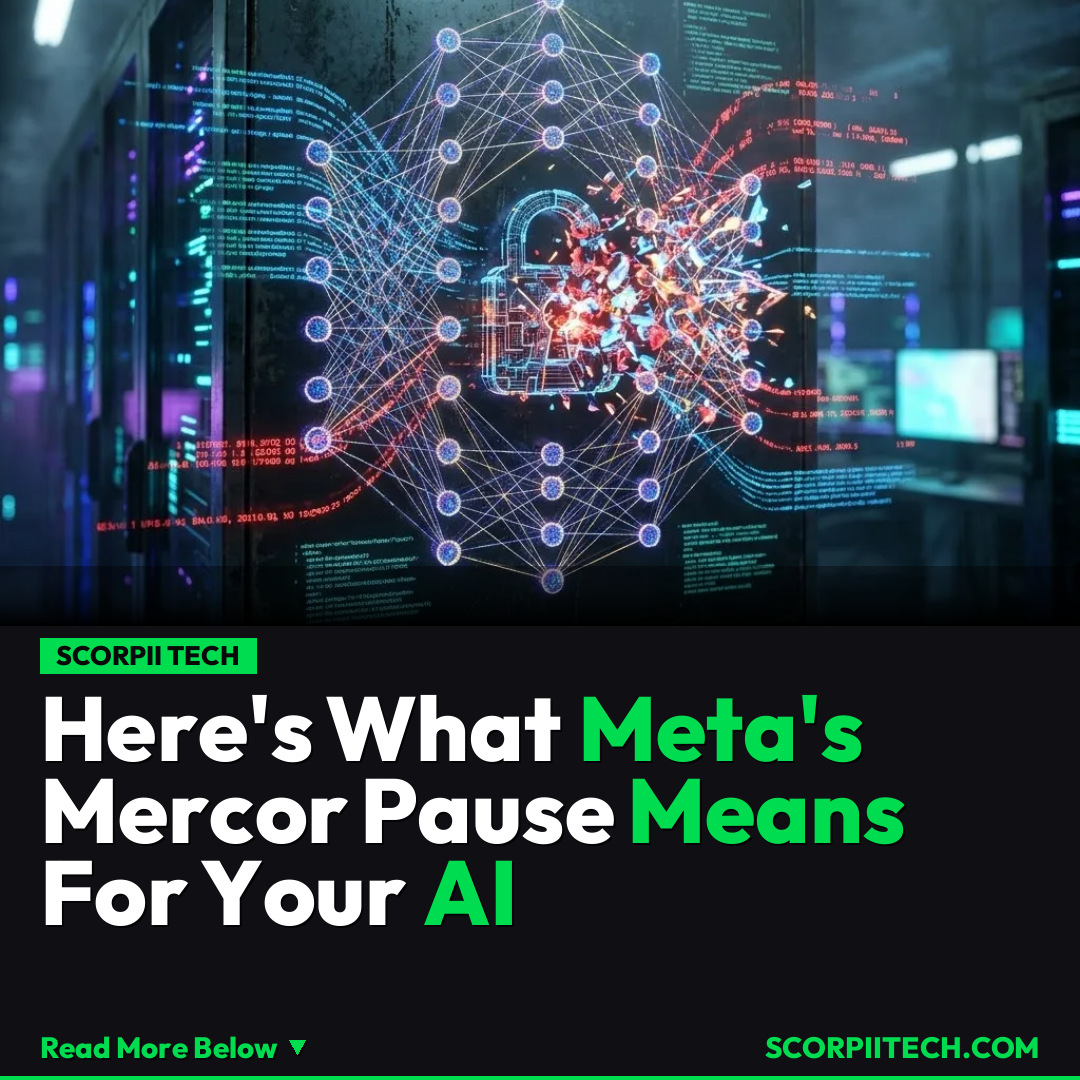 Here's What Meta's Mercor Pause Means For Your AI