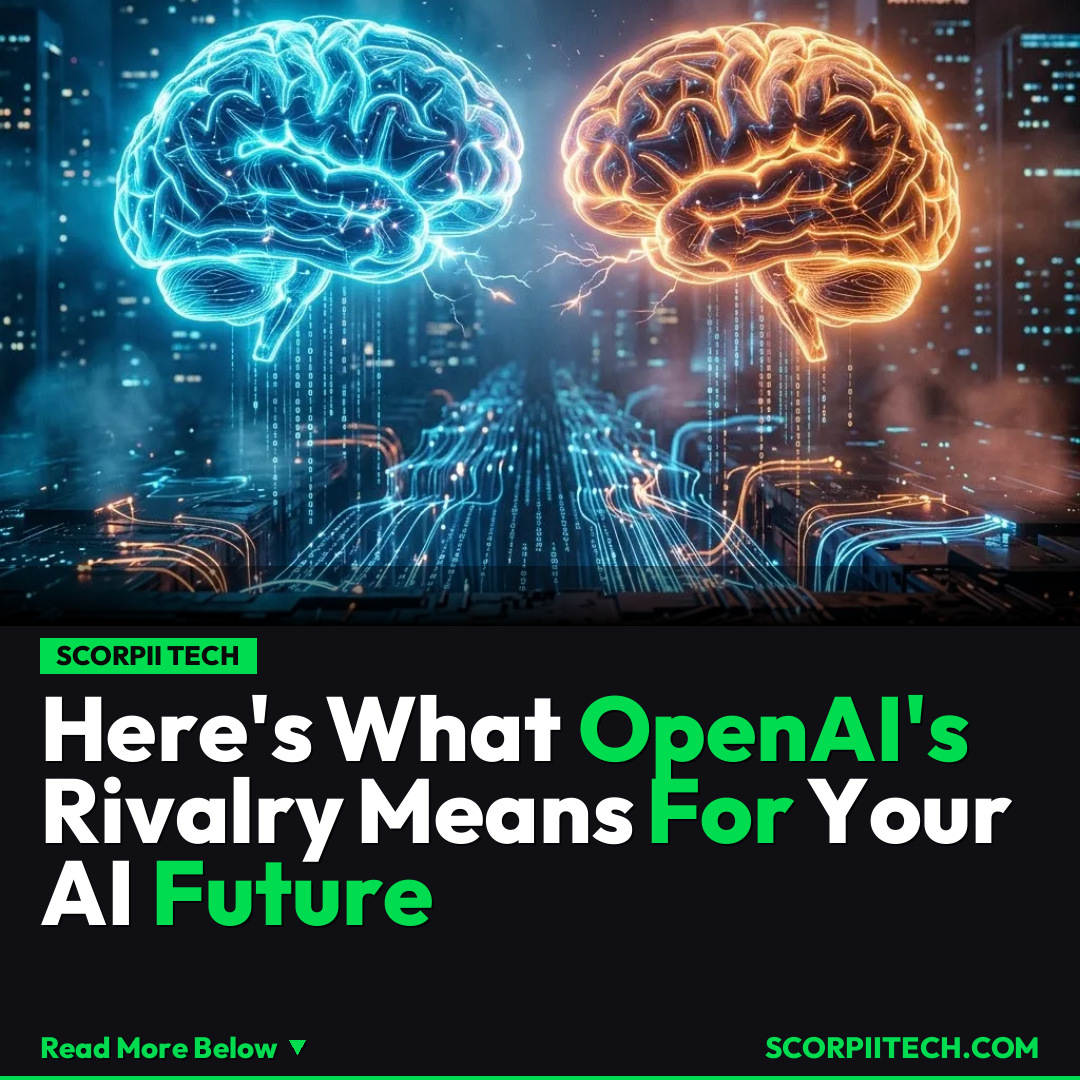 Here's What OpenAI's Rivalry Means For Your AI Future