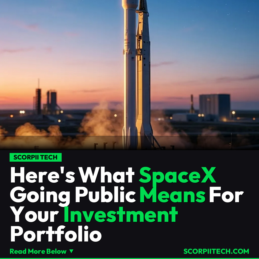 Here's What SpaceX Going Public Means For Your Investment Portfolio