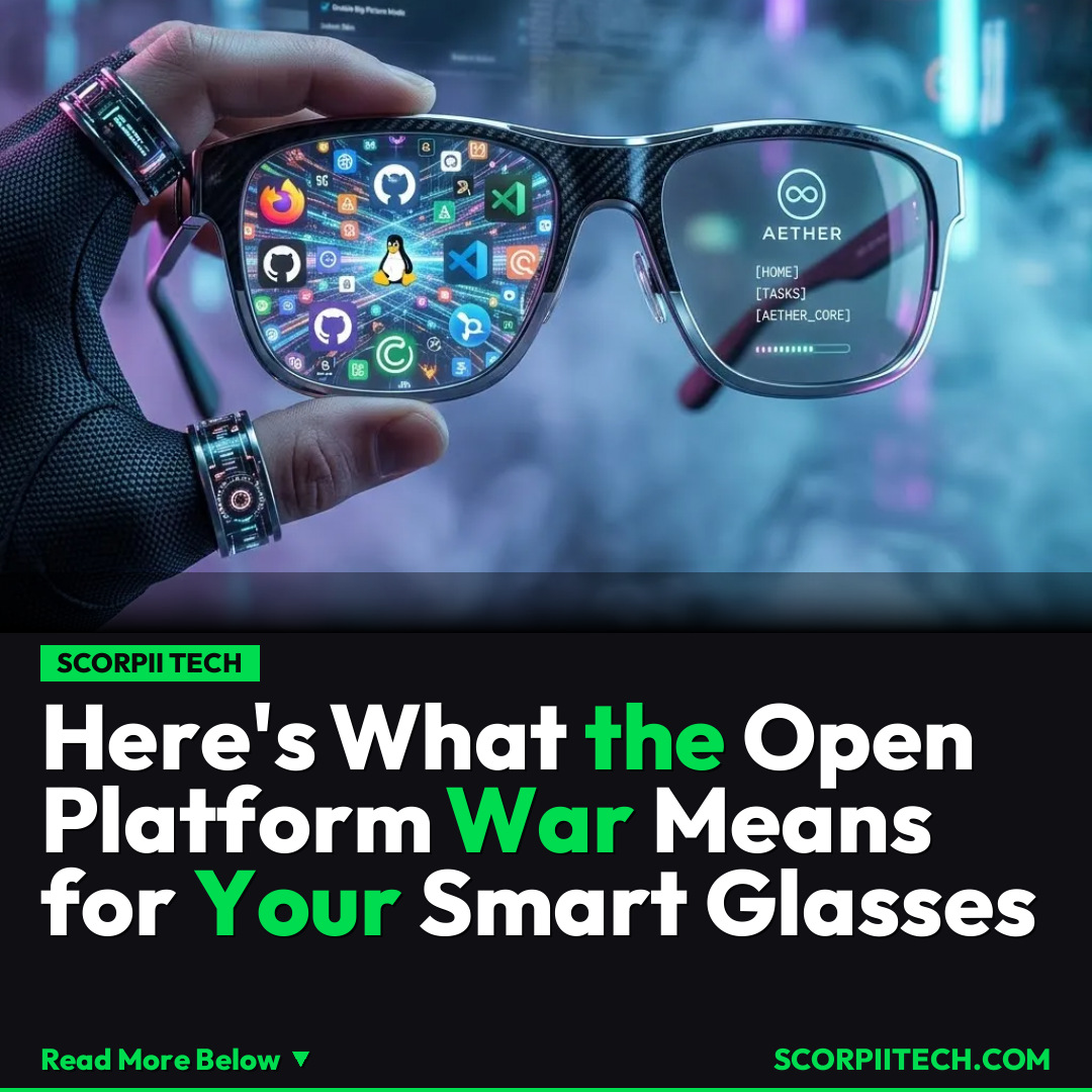 Here's What the Open Platform War Means for Your Smart Glasses