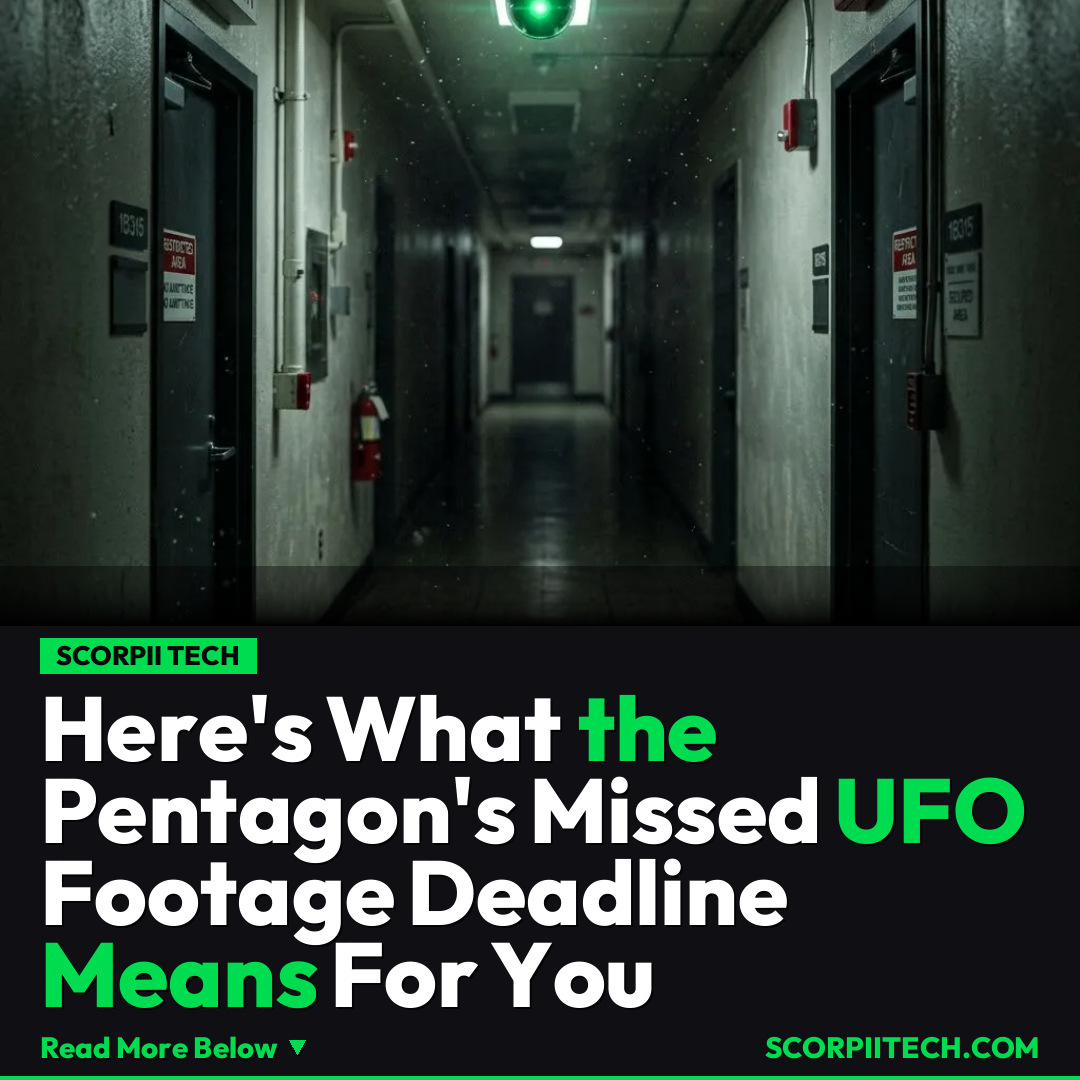 Here's What the Pentagon's Missed UFO Footage Deadline Means For You