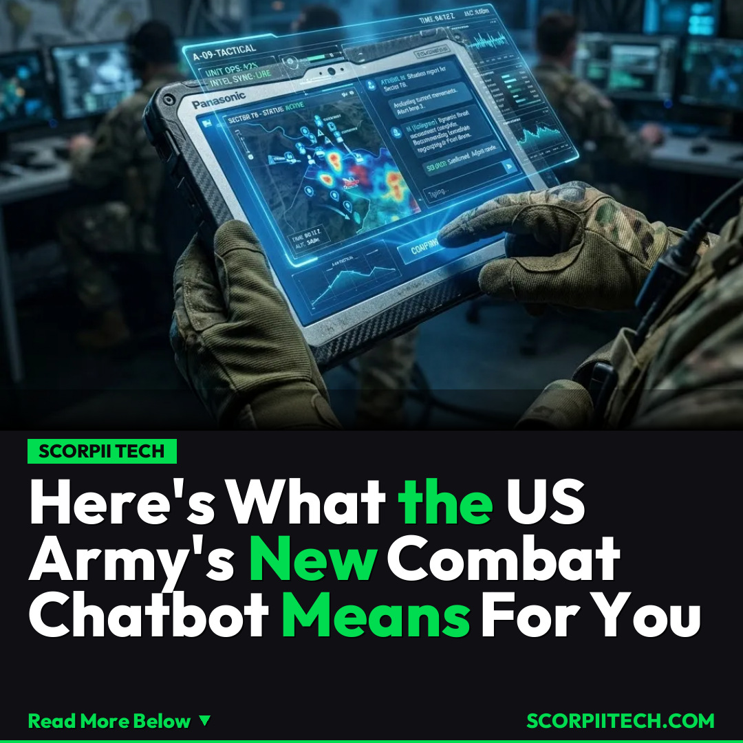 Here's What the US Army's New Combat Chatbot Means For You