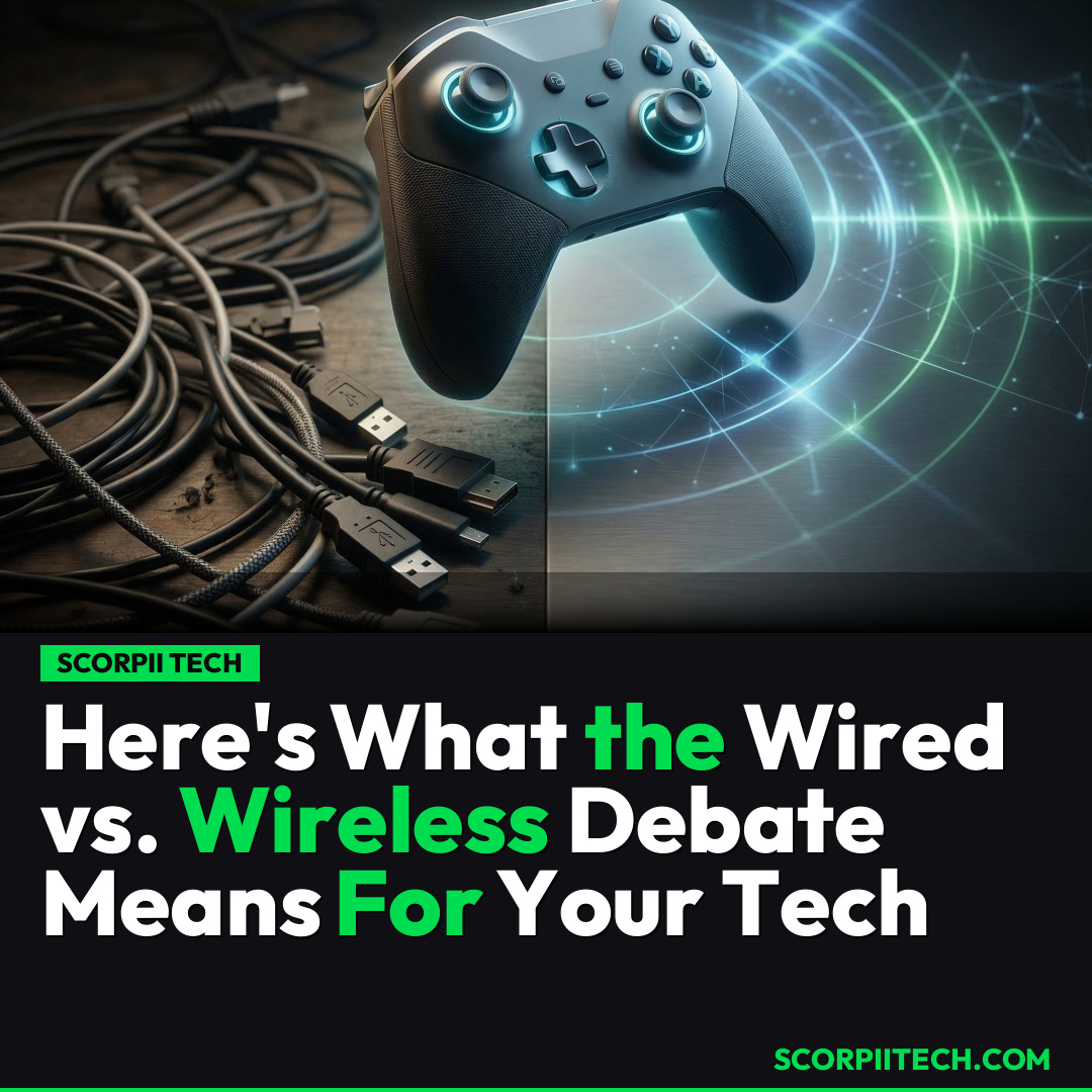 Here's What the Wired vs. Wireless Debate Means For Your Tech