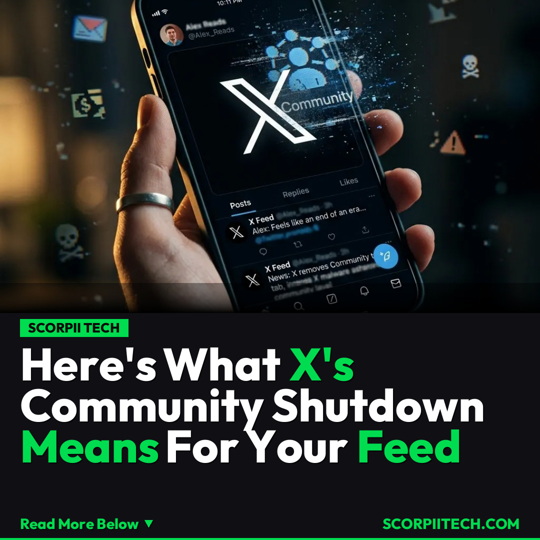 Here's What X's Community Shutdown Means For Your Feed