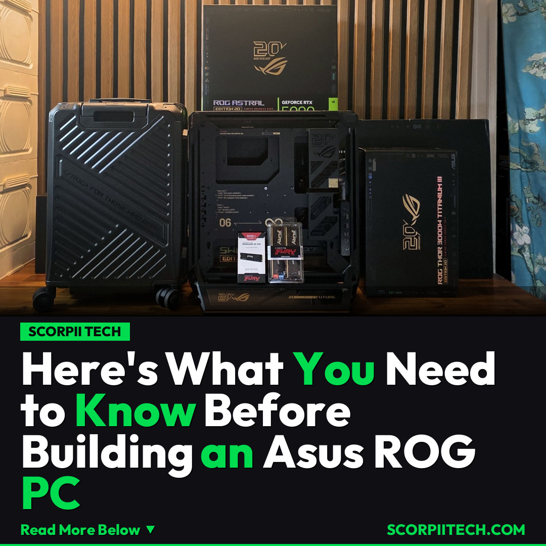 Here's What You Need to Know Before Building an Asus ROG PC