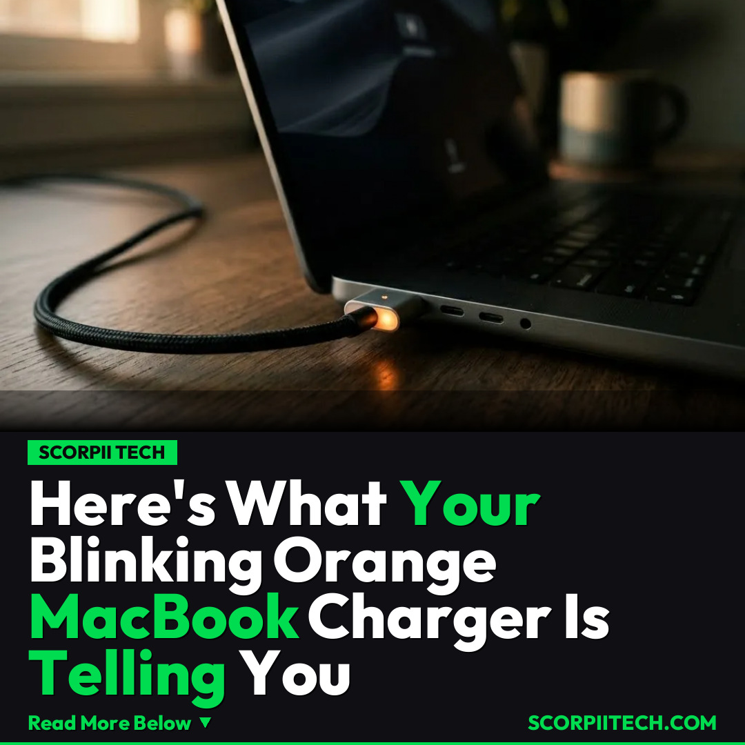 Here's What Your Blinking Orange MacBook Charger Is Telling You