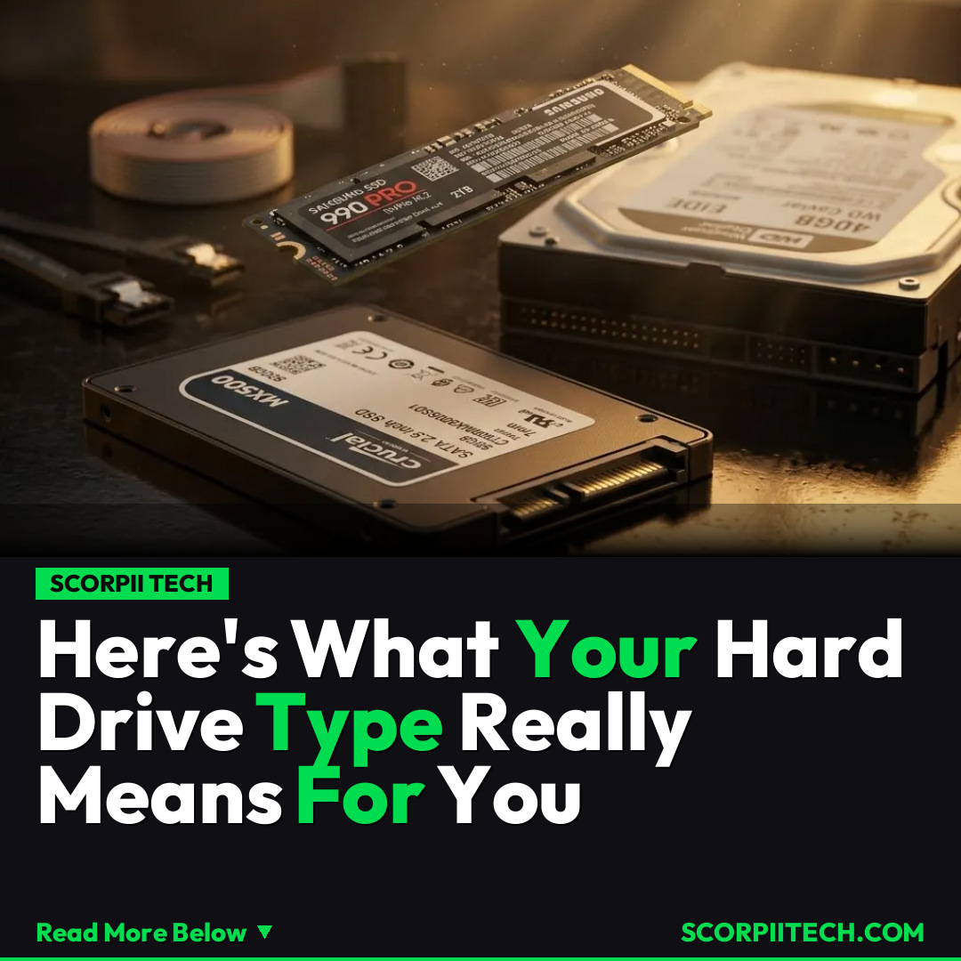 Here's What Your Hard Drive Type Really Means For You