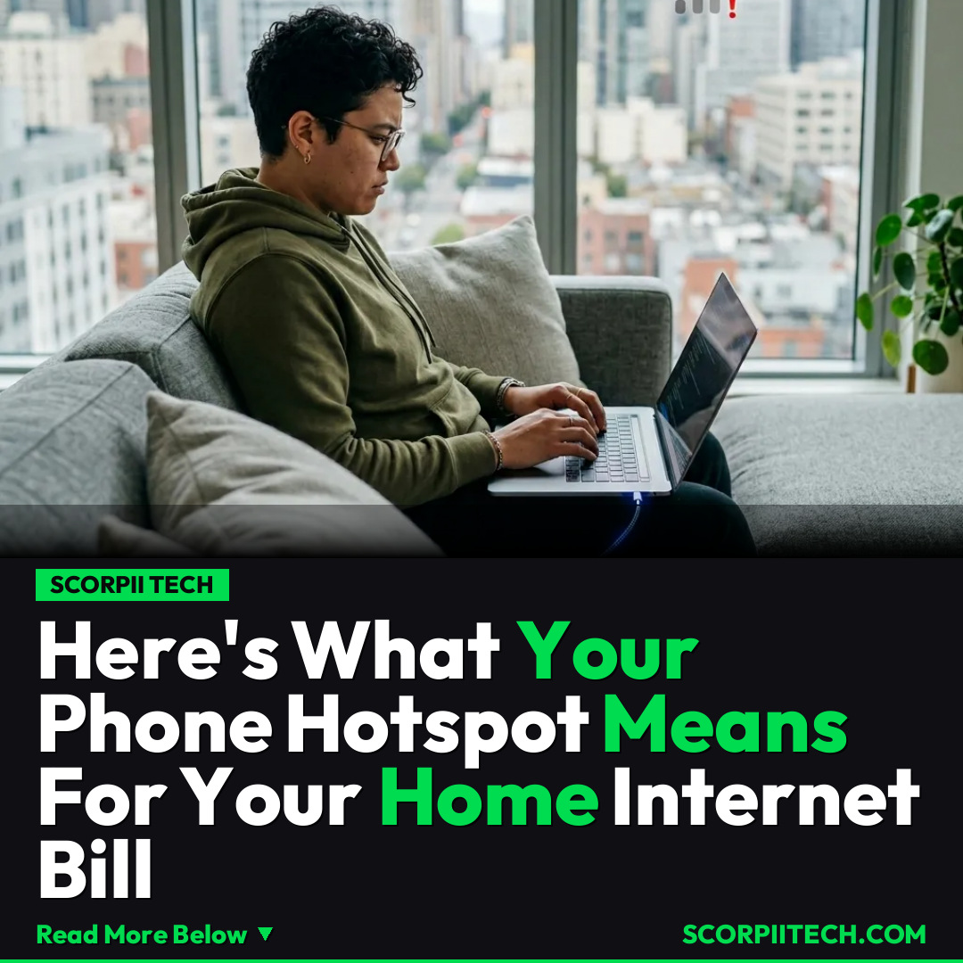 Here's What Your Phone Hotspot Means For Your Home Internet Bill
