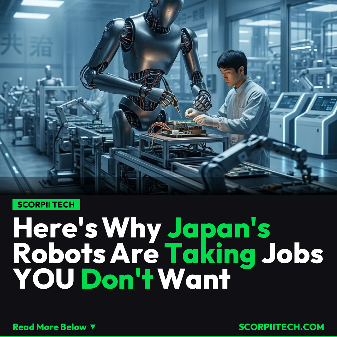 Here's Why Japan's Robots Are Taking Jobs YOU Don't Want