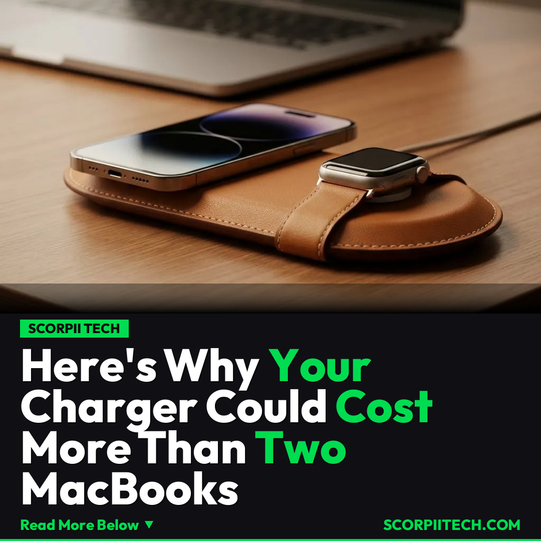 Here's Why Your Charger Could Cost More Than Two MacBooks