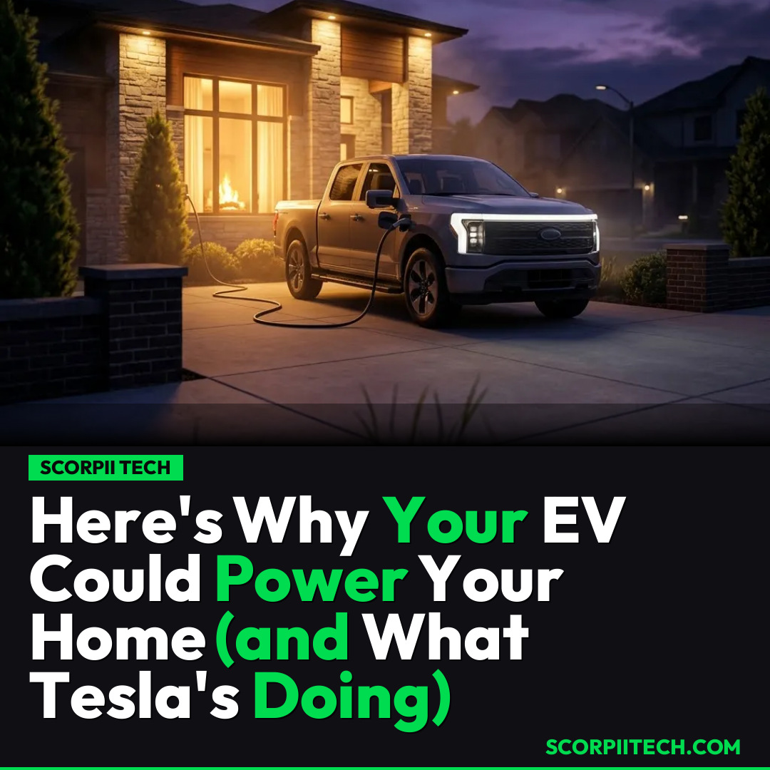 Here's Why Your EV Could Power Your Home (and What Tesla's Doing)