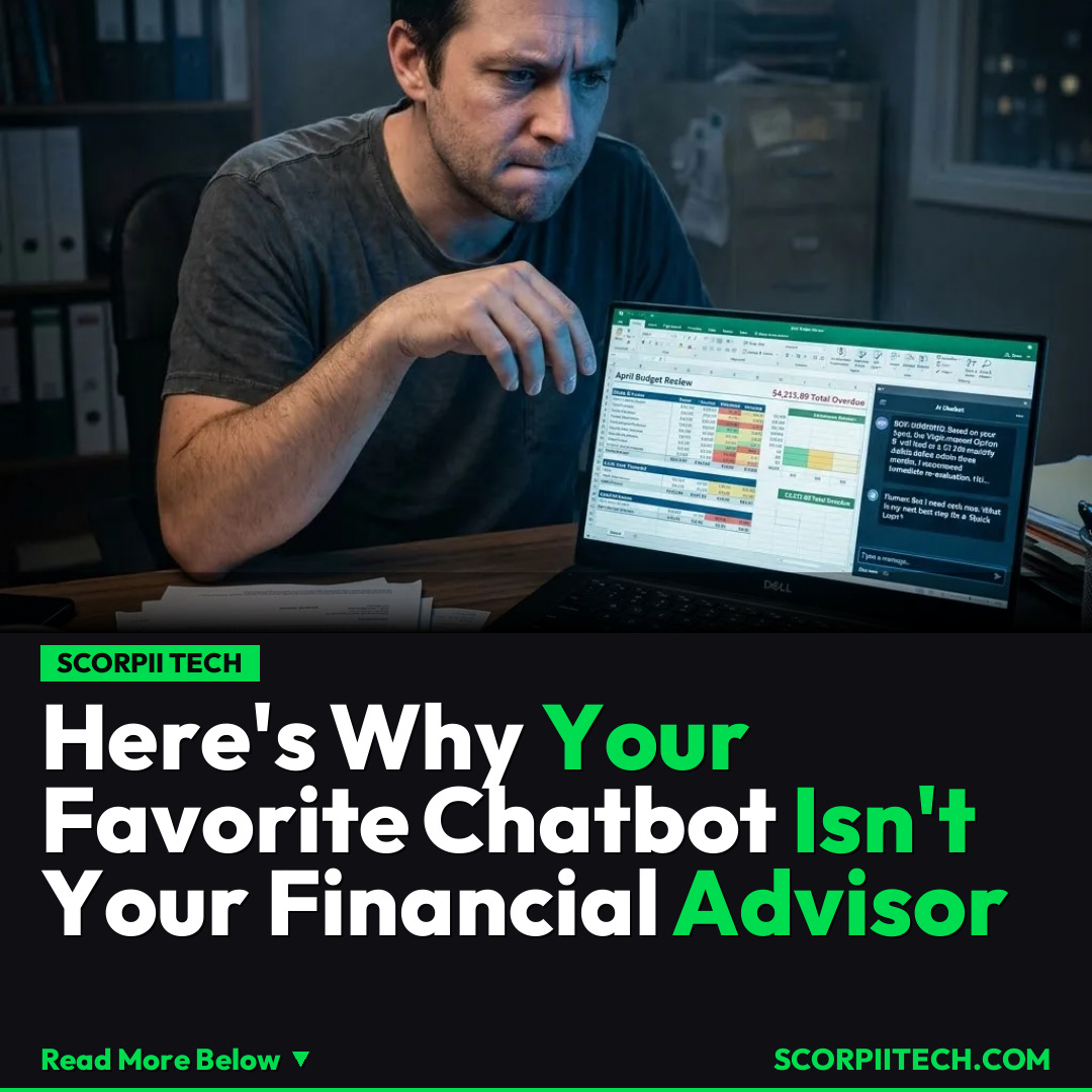 Here's Why Your Favorite Chatbot Isn't Your Financial Advisor