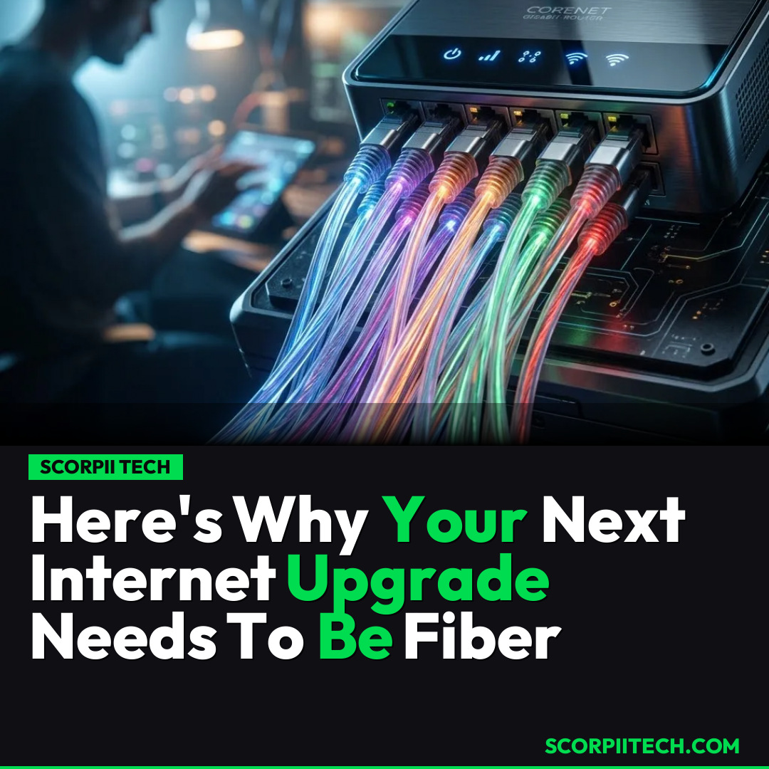 Here's Why Your Next Internet Upgrade Needs To Be Fiber