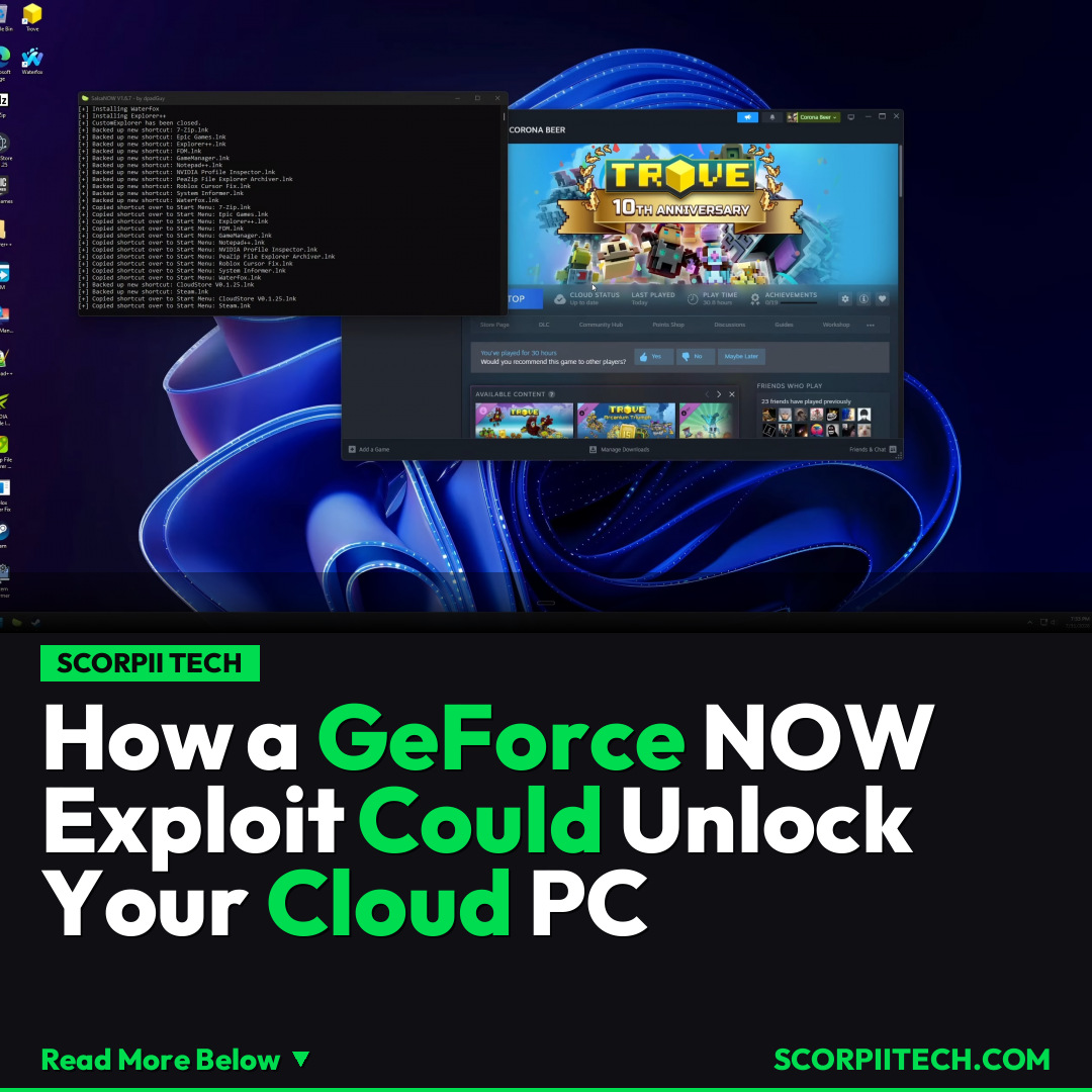 How a GeForce NOW Exploit Could Unlock Your Cloud PC