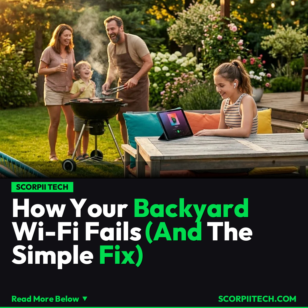 How Your Backyard Wi-Fi Fails (And The Simple Fix)