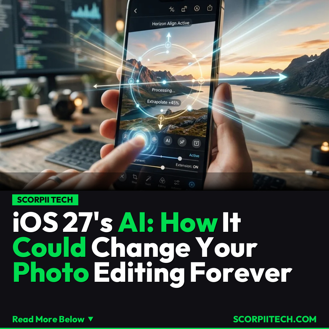 iOS 27's AI: How It Could Change Your Photo Editing Forever